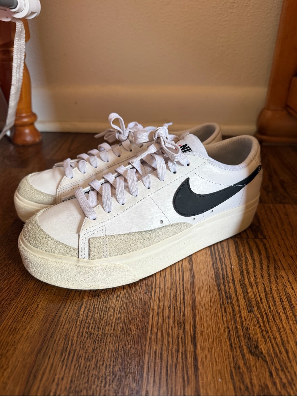 Nike Blazer low platform sneakers